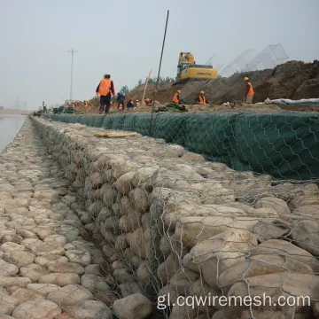 Mellor prezo Caixa de gabion de malla hexagonal de prezo